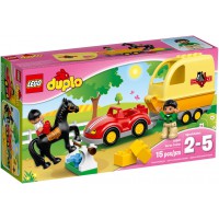 10807 Duplo Paardentrailer