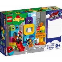 10895 Duplo Visite voor Emmet en Lucy van de DUOLO Planeet