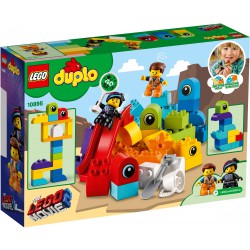 10895 Duplo Visite voor Emmet en Lucy van de DUOLO Planeet