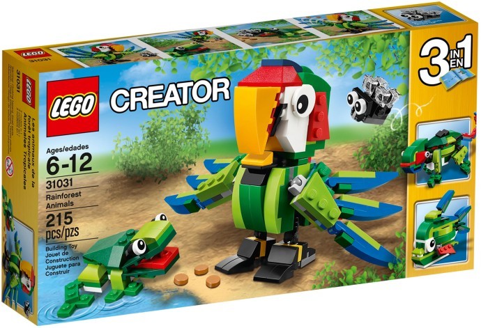 31031 Creator Rainforest Animals