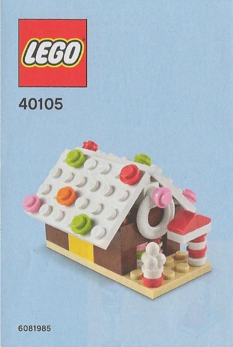 40105 Monthly Build Gingerbread huis