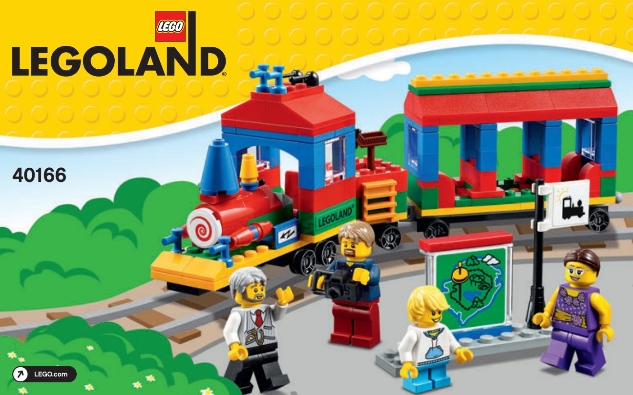 40166 Legoland Trein