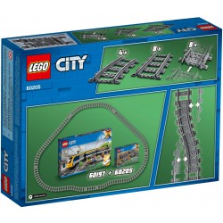 60205 City Tracks / Rails 8 recht en flexibel + 4 gebogen