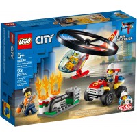 60248 City Fire Helicopter Response