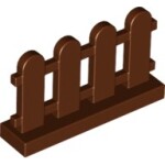 33303 Hek Roodbruin 1 x 4 x 2