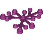 2417 Blad Helder Roodpaars groot 6 x 5