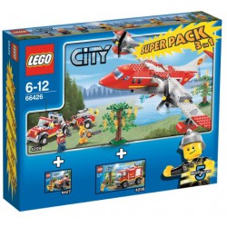 600426 City Brandweer Superpack 3 in 1