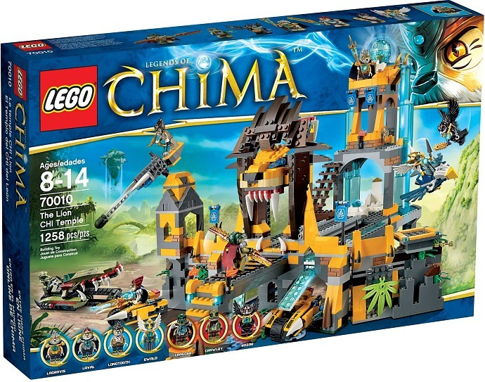 70010 Legends of Chima The Lion CHI Temple