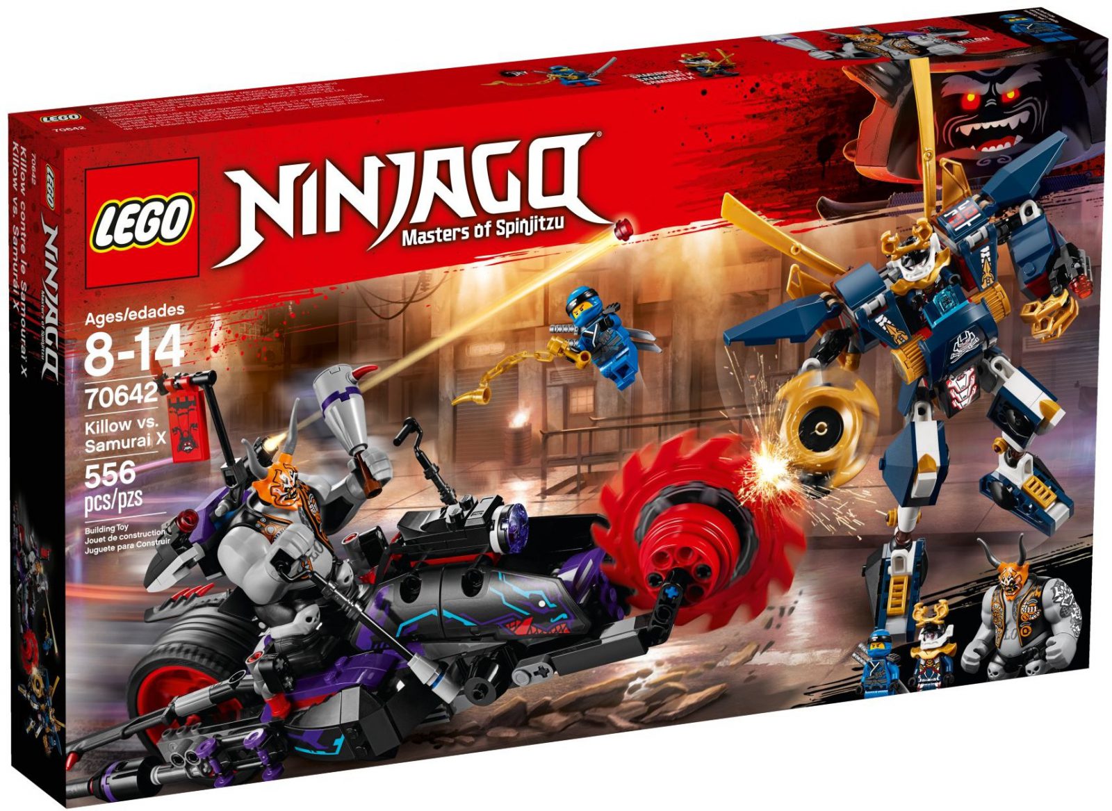 70642 Ninjago Killow vs. Samoerai X