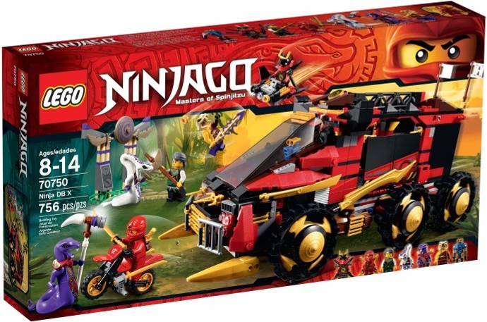 70750 Ninjago Ninja DB X