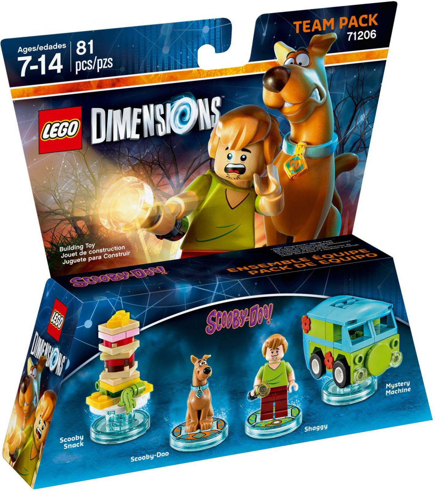 71206 Dimensions Team Pack Scooby-Doo