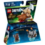 71220 Dimensions Fun Pack The Lord of the Rings Gimli and Axe Chariot