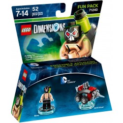 71240 Dimensions Fun Pack Dc Comics Bane and Drill Driver