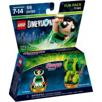71343 Dimensions Fun Pack The Powerpuff Girls Buttercup and Mega Blast Bot