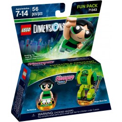 71343 Dimensions Fun Pack The Powerpuff Girls Buttercup and Mega Blast Bot