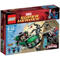 76004 Super Heroes Spider Man Spider Cycle Chase