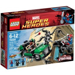 76004 Super Heroes Spider Man Spider Cycle Chase