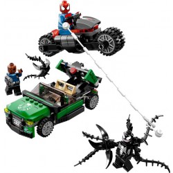 76004 Super Heroes Spider Man Spider Cycle Chase