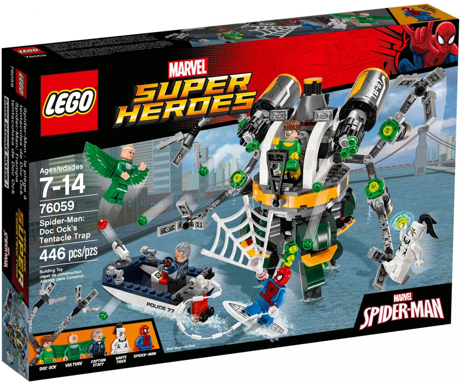 76059 Super Heroes Spider-Man Doc Ock's Tentacle Trap