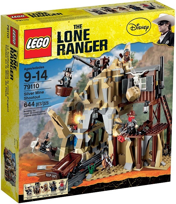 79110 Lone Ranger Silver Mine Shootout
