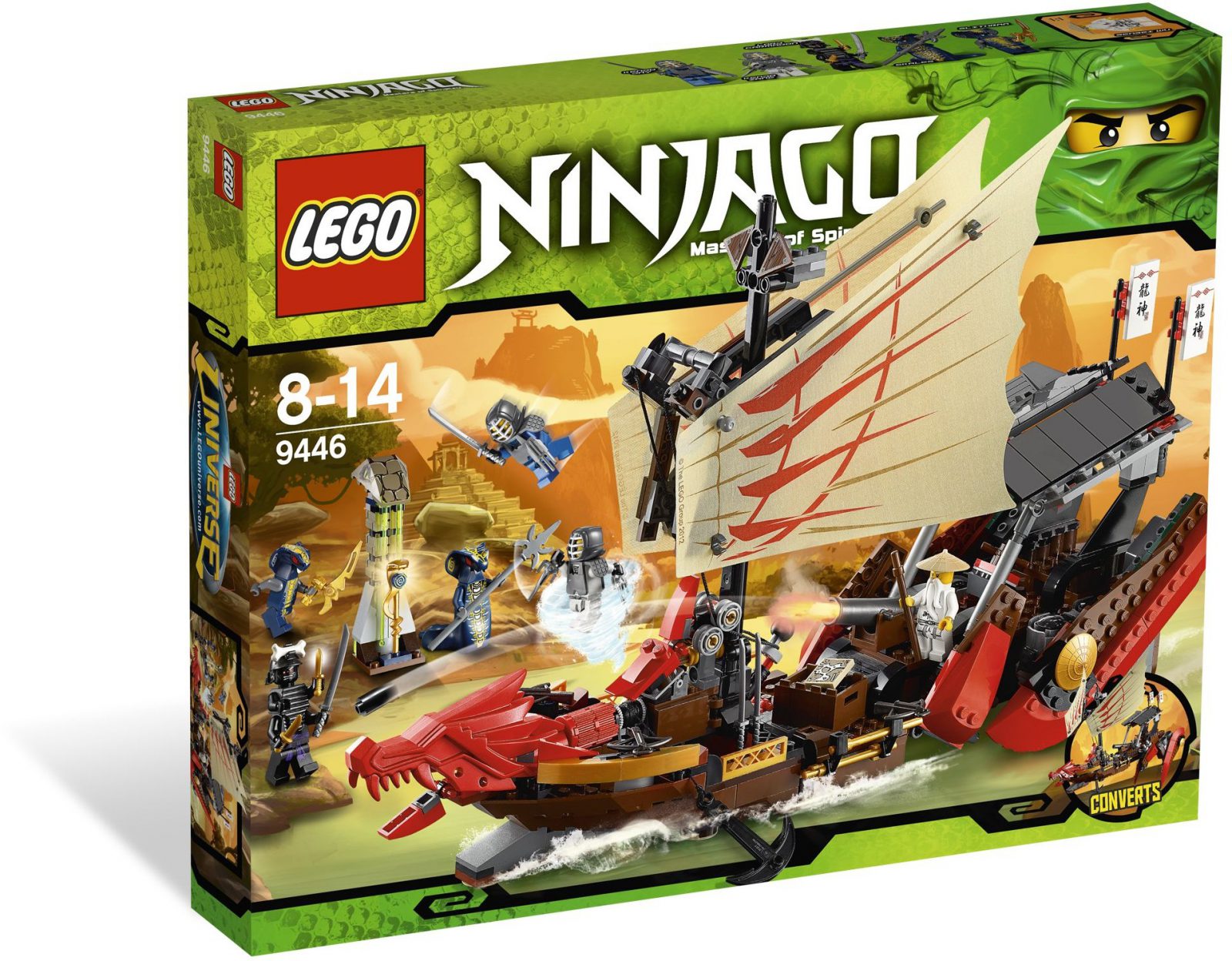 9446 Ninjago Destiny's Bounty