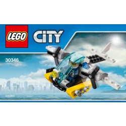 30346 City Gevangenis eiland Helicopter