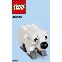 40208 Monthly Mini Build Polar Bear