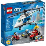 60243 City Politie Helicopter achtervolging