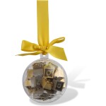 853345 - Seasonal: Holiday Bauble with Gold Bricks