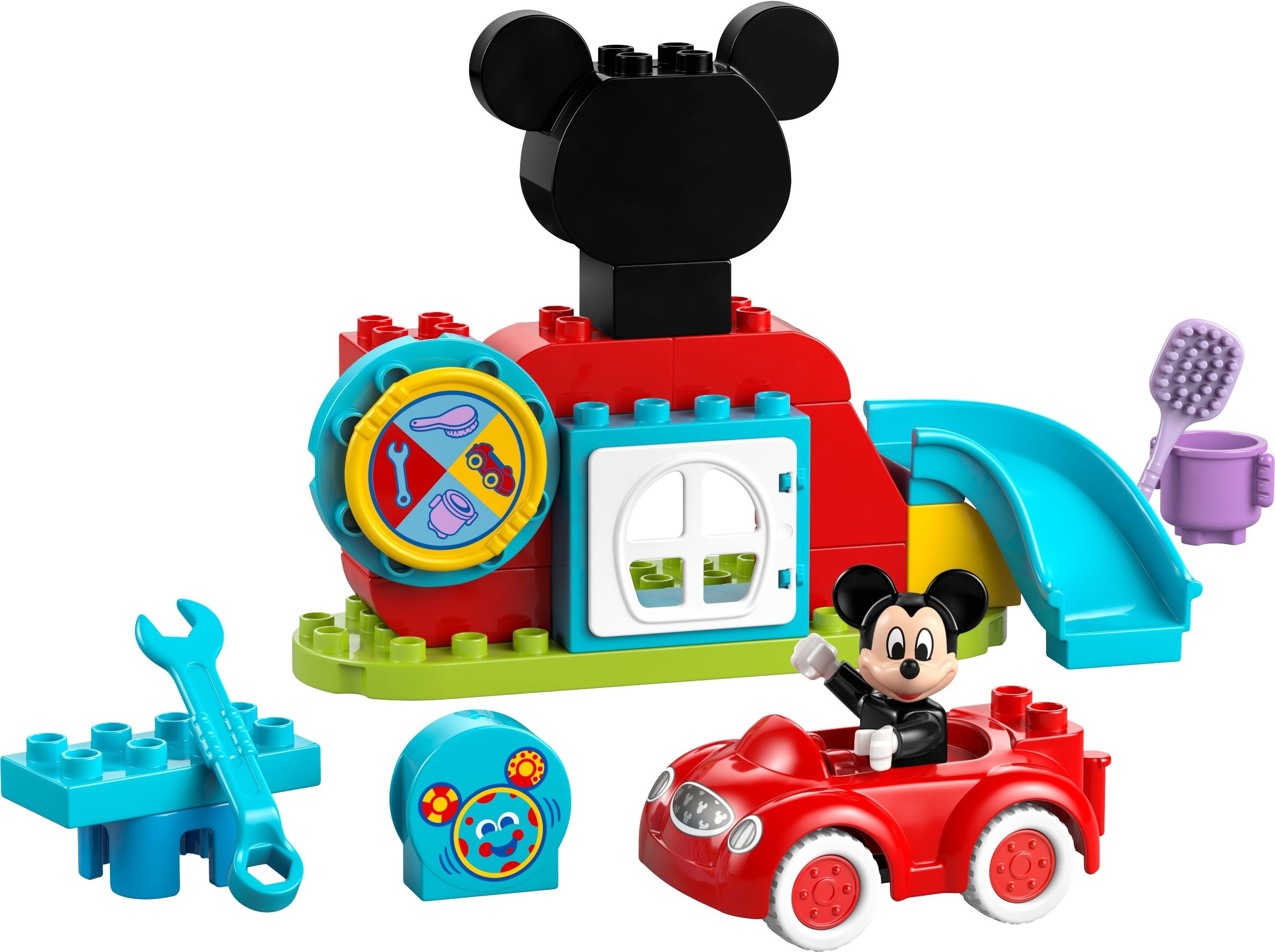 10454 10454 - Duplo: Mickey Mouse Clubhouse & Car - Afbeelding 1