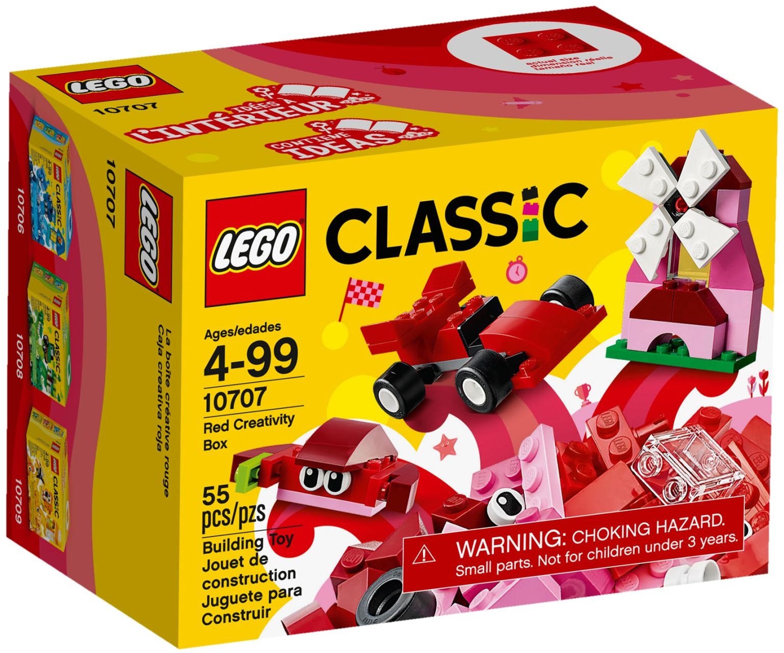 10707_alt1 Lego 10707 - Classic: Red Creative Box