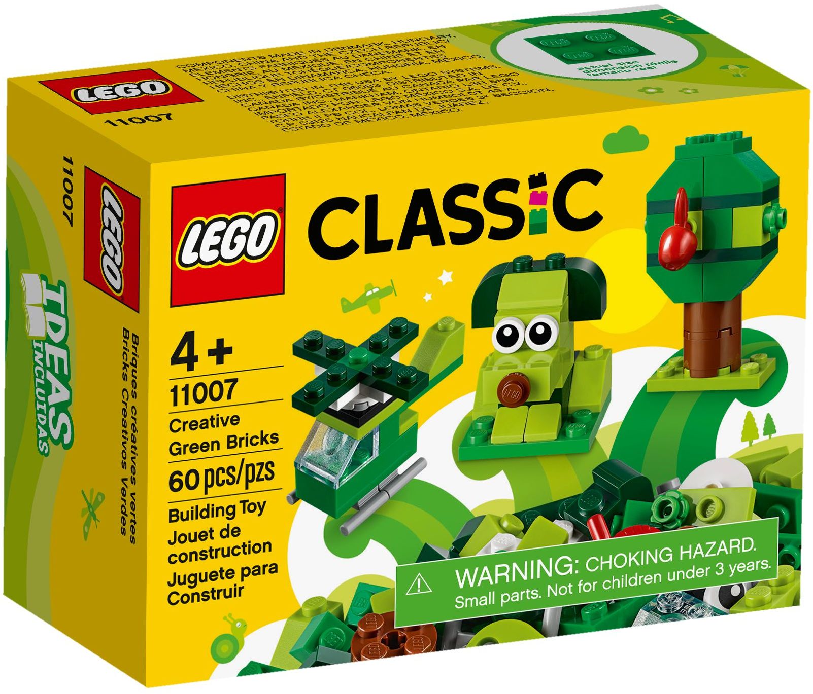 11007_alt1 Lego 11007 - Classic: Creative Green Bricks