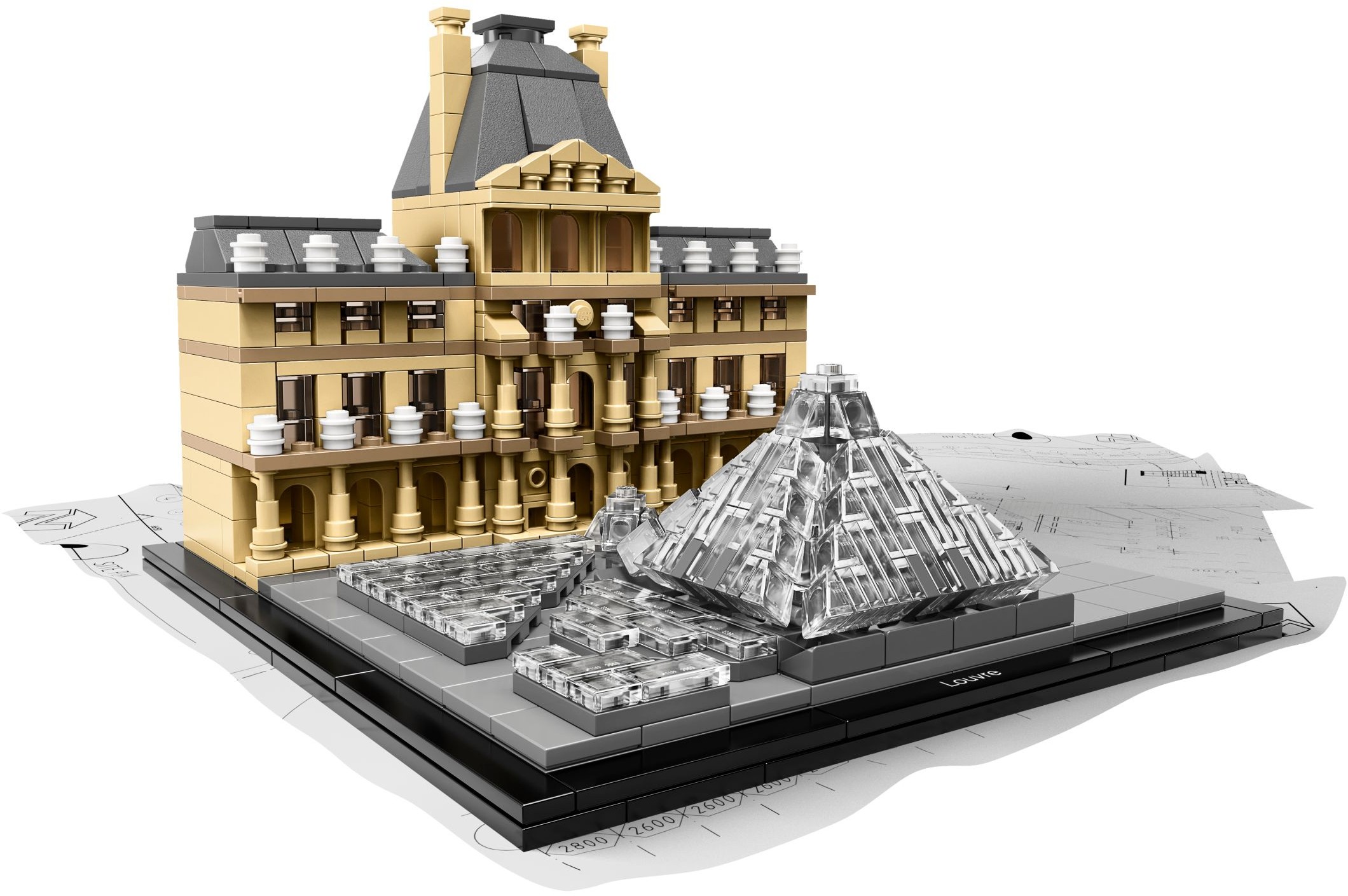 21024 Lego 21024 - Architecture: Louvre