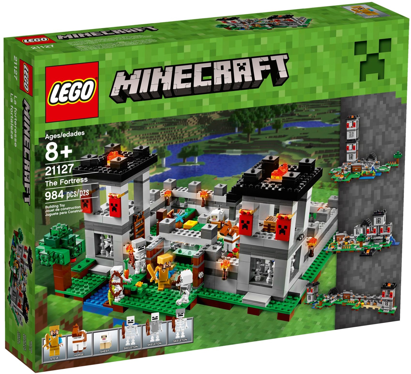 21127_alt1 Lego 21127 - Minecraft: The Fortress