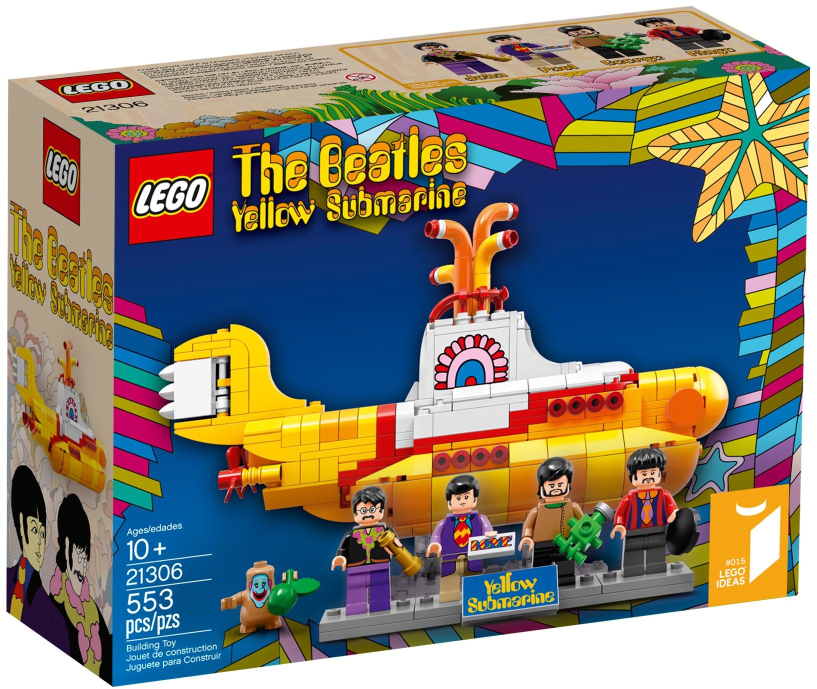 21306_alt1 Lego 21306 - Ideas: The Beatles Yellow Submarine