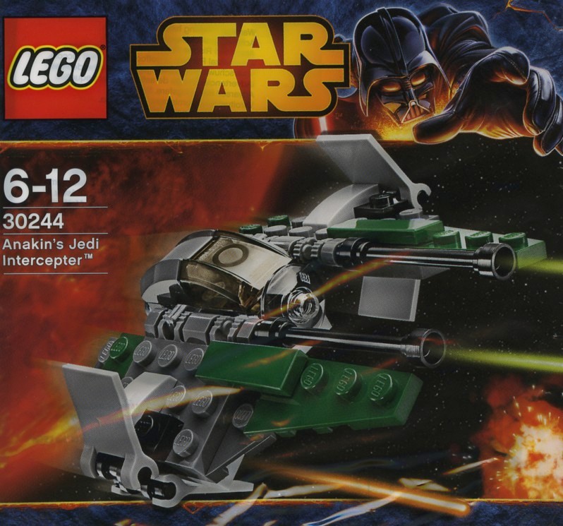 30244 30244 - Star Wars: Anakin's Jedi Interceptor - Afbeelding 1