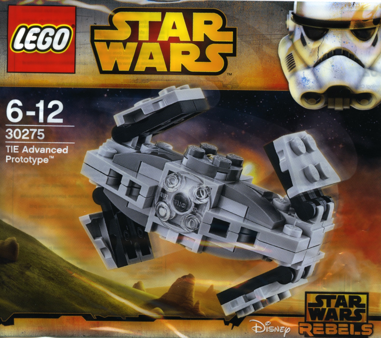 30275 30275 - Star Wars: TIE Advanced Prototype - Afbeelding 1