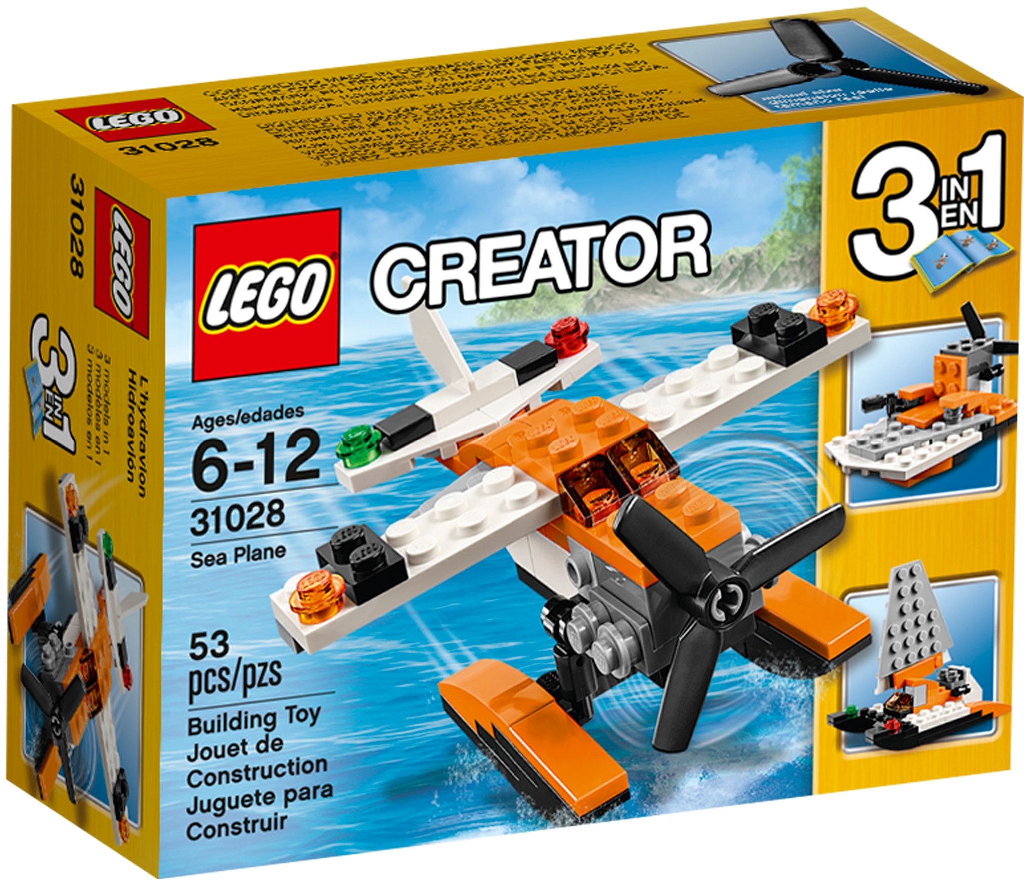 31028_alt1 Lego 31028 - Creator: Sea Plane