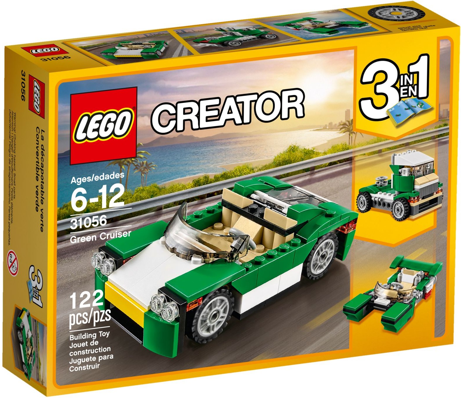 31056_alt1 Lego 31056 - Creator: Green Cruiser
