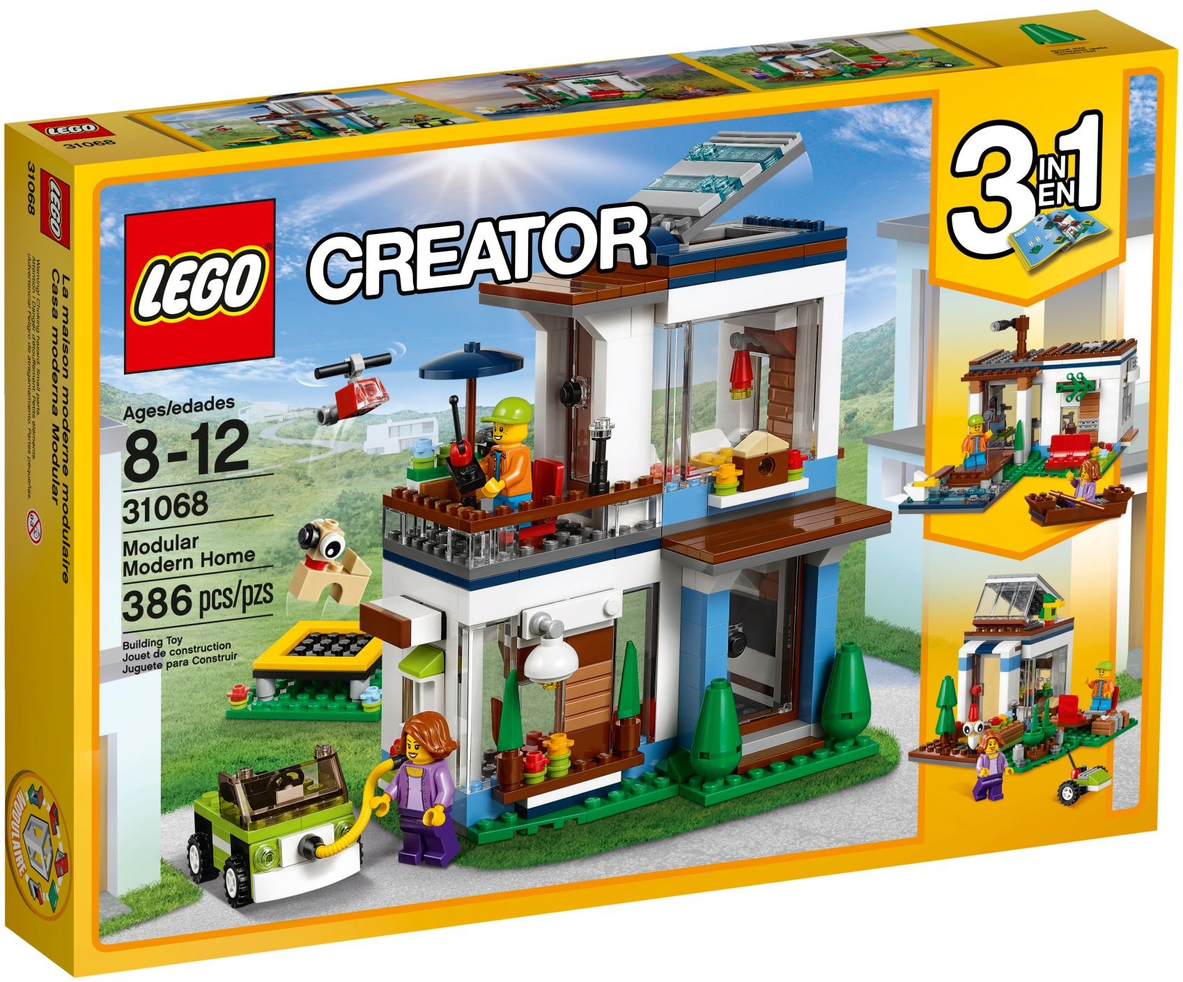 31068_alt1 Lego 31068 - Creator: Modular Modern Home