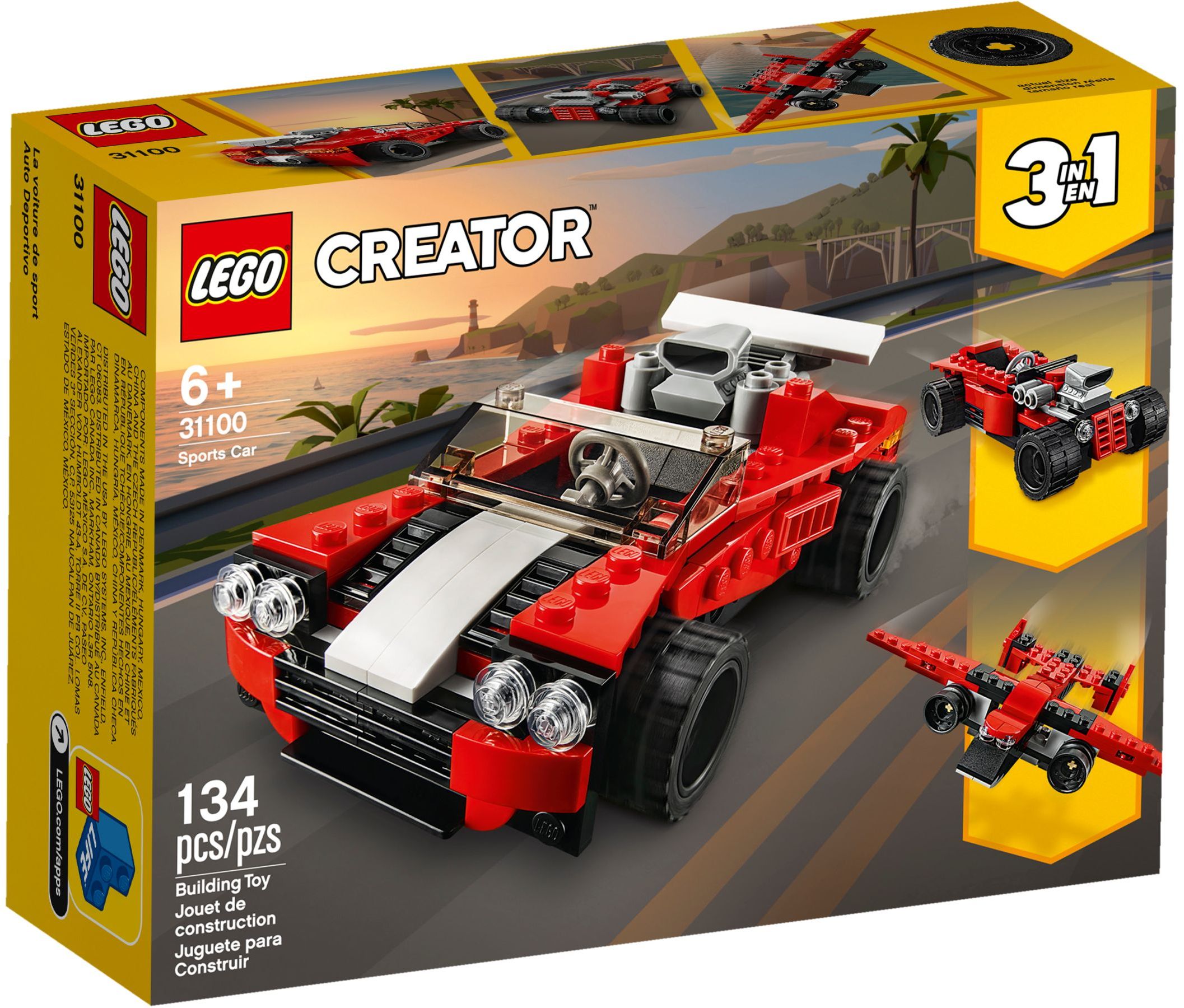 31100_alt1 Lego 31100 - Creator: Sports Car