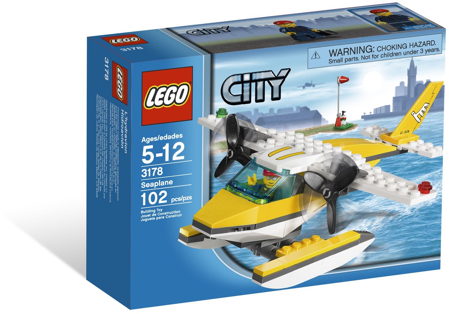 3178_alt1 Lego 3178 - City: Seaplane