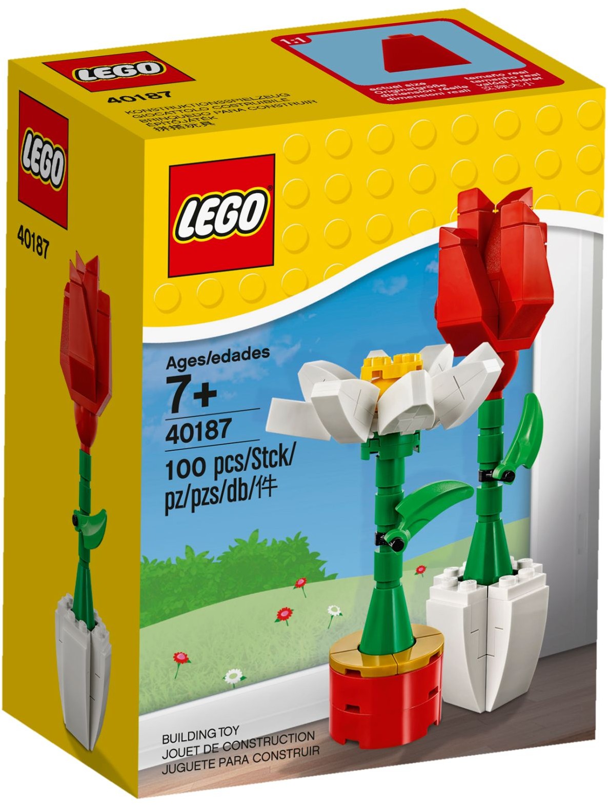 40187_alt1 Lego 40187 - Seasonal: Flower Display