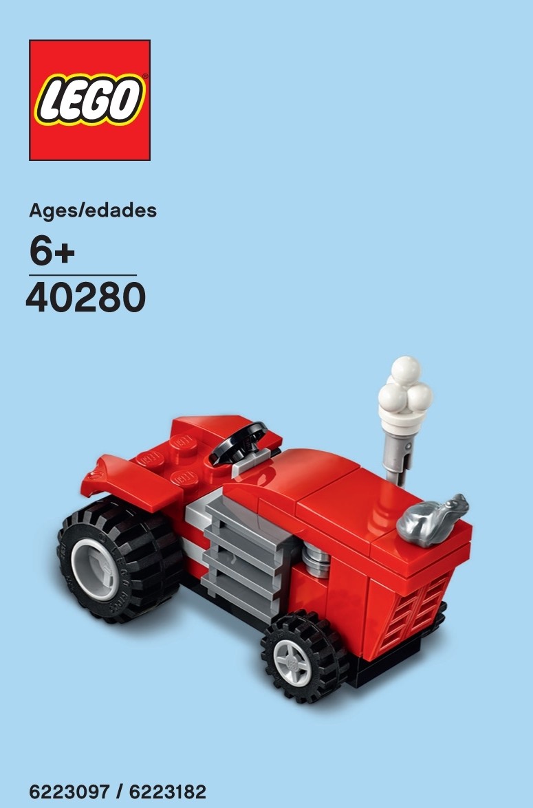 40280 Lego 40280 - Promotional: Monthly Minibuild 18-05: Tractor
