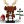 40353 - BrickHeadz: Reindeer, Elf and Elfie - Afbeelding 4