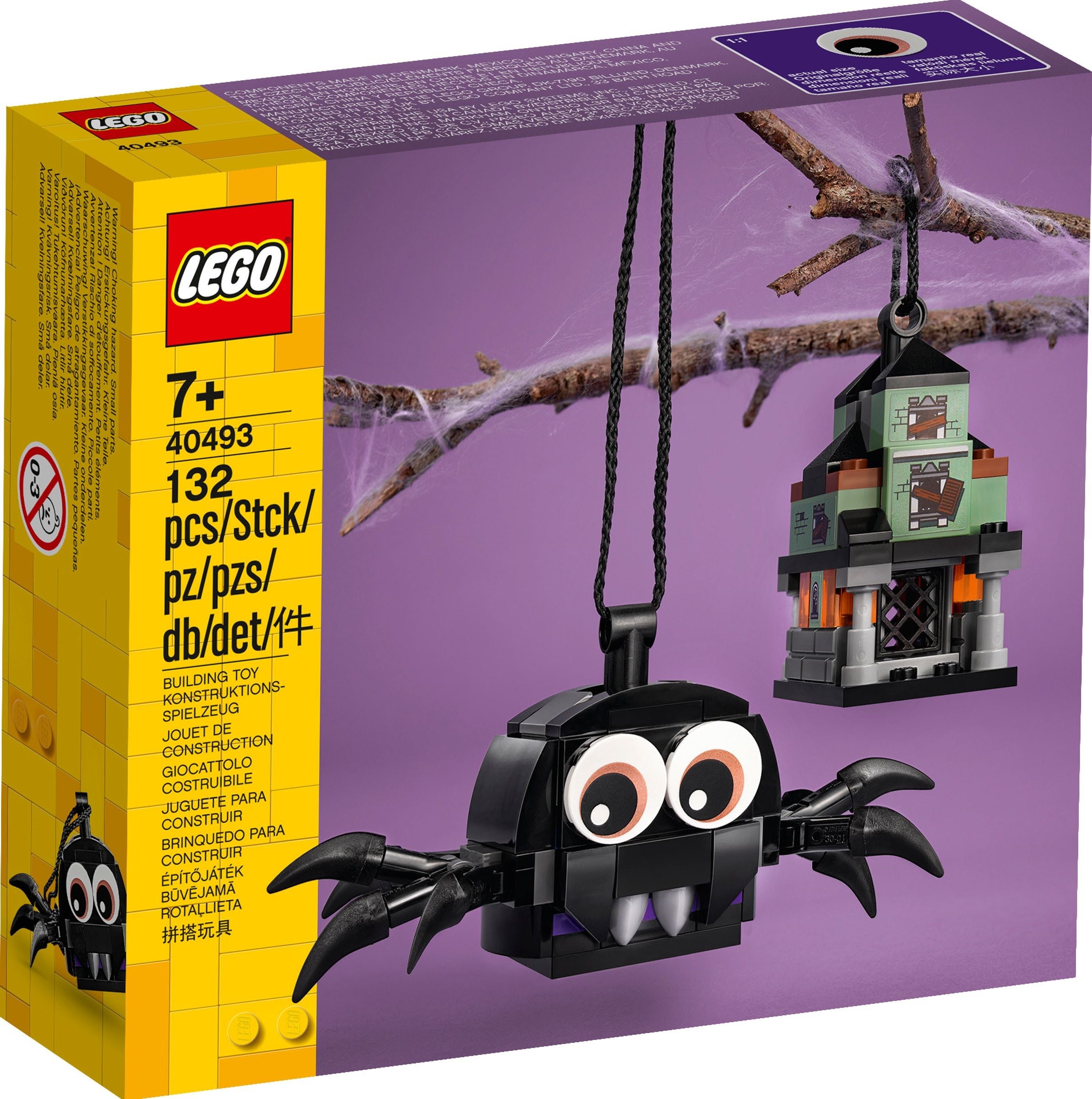 40493_alt1 Lego 40493 - Seasonal: Spider & Haunted House Pack