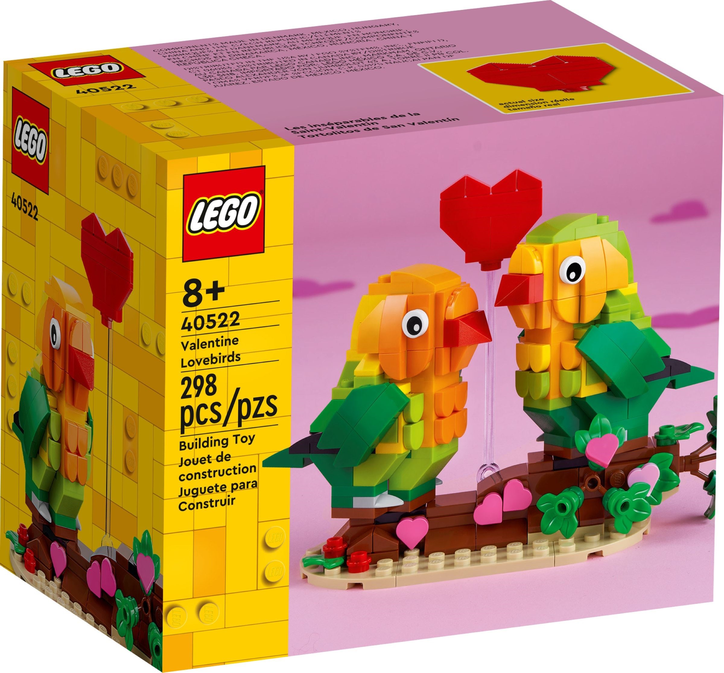40522_alt1 Lego 40522 - Seasonal: Valentine Lovebirds