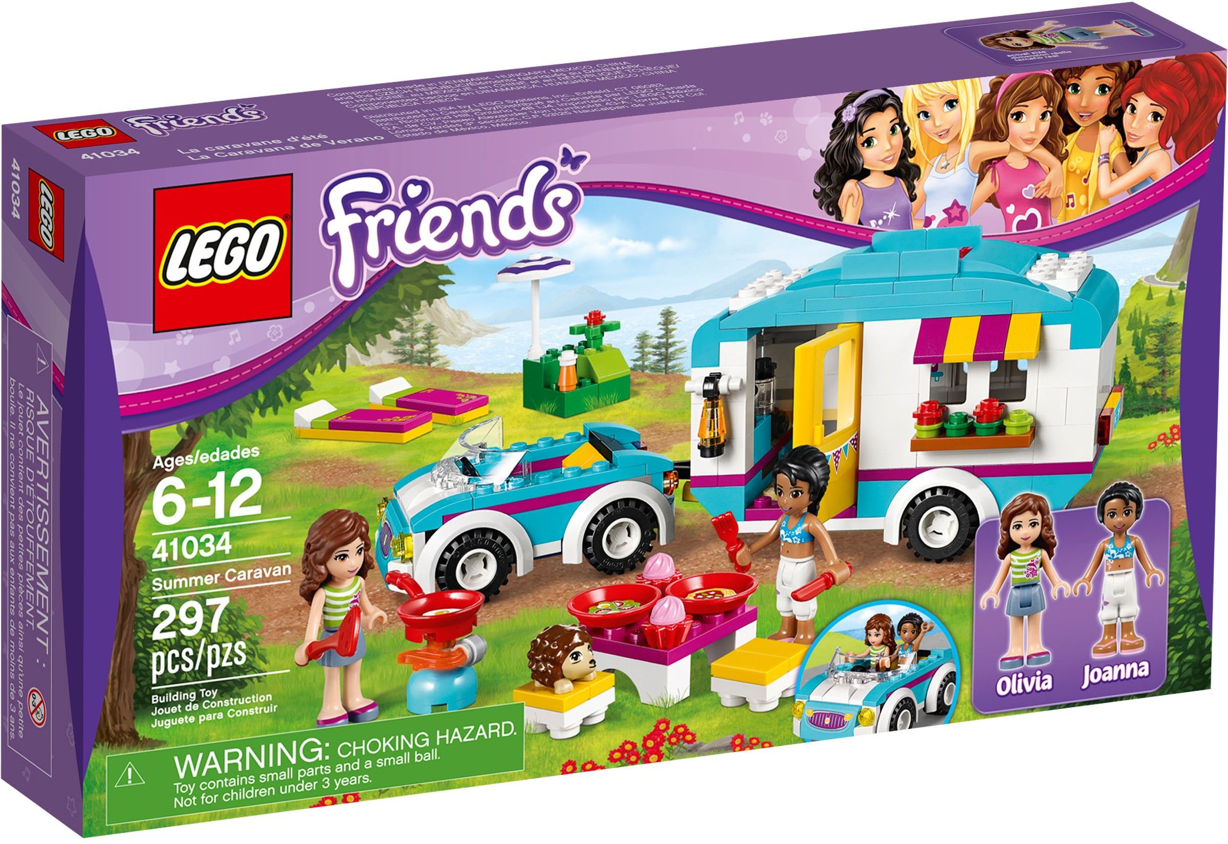 41034_alt1 Lego 41034 - Friends: Summer Caravan