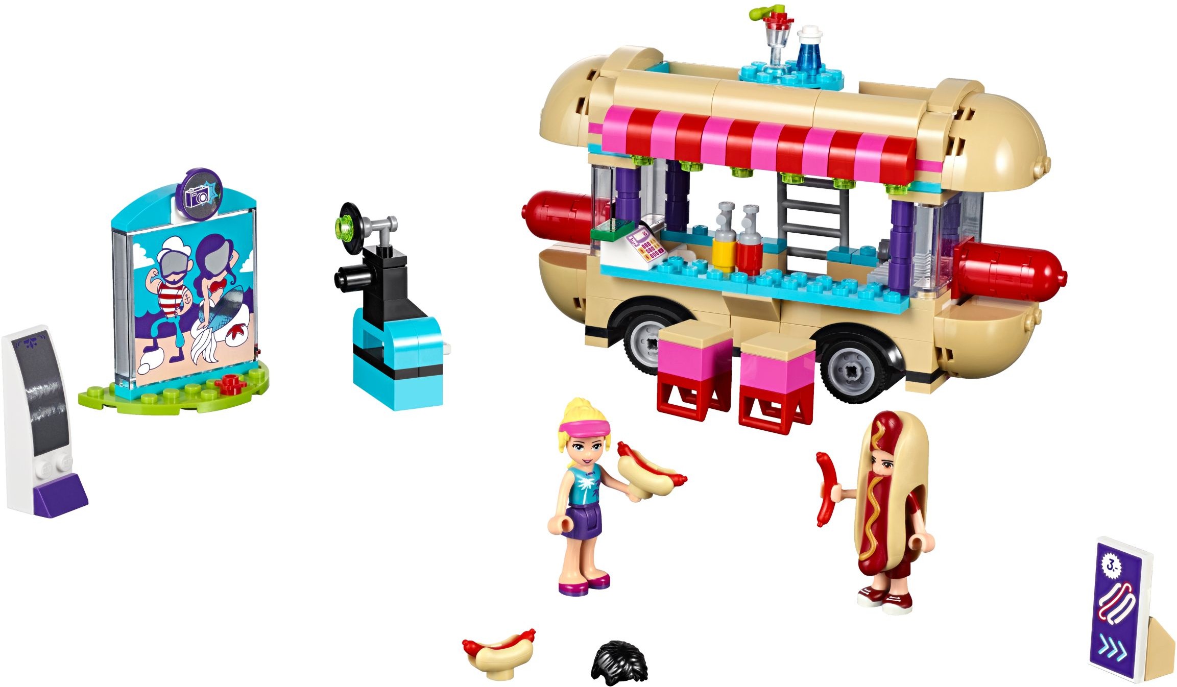 41129 Lego 41129 - Friends: Amusement Park Hot Dog Van
