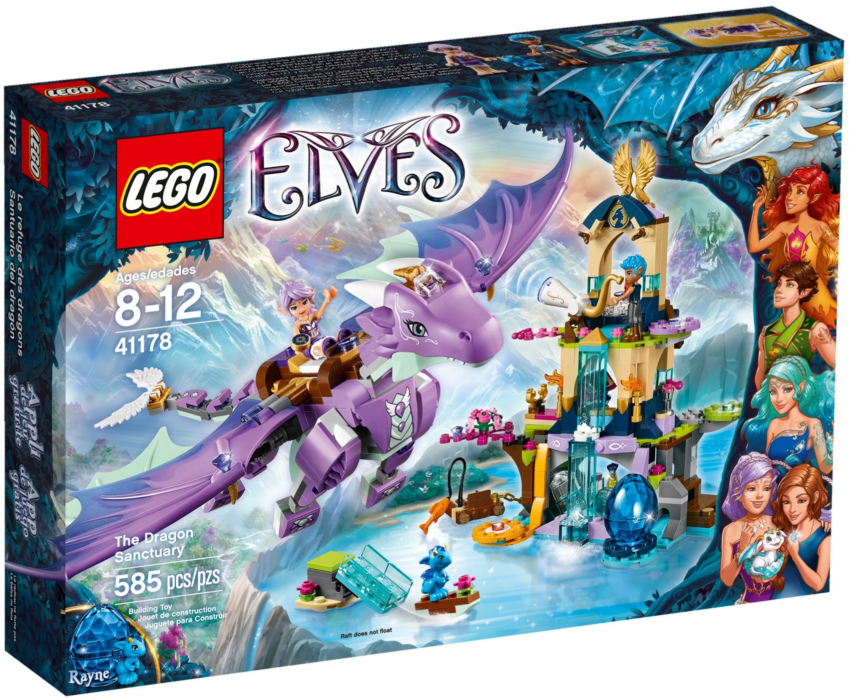 41178_alt1 Lego 41178 - Elves: The Dragon Sanctuary